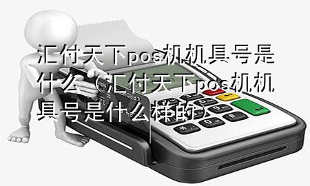 汇付天下pos机机具号是什么(汇付天下pos机机具号是什么样的)