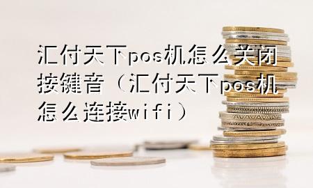 汇付天下pos机怎么关闭按键音(汇付天下pos机怎么连接wifi)
