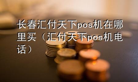 长春汇付天下pos机在哪里买(汇付天下pos机电话)