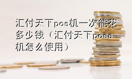 汇付天下pos机一次能花多少钱(汇付天下poss机怎么使用)