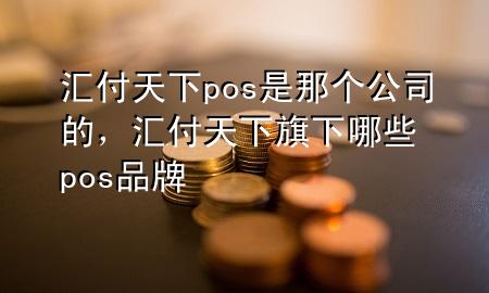 汇付天下pos是那个公司的,汇付天下旗下哪些pos品牌